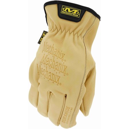 Mechanix Wear Durahide Cow Driver Water-Resistant Leather Work Gloves (Small, Brown) LDCW-75-008